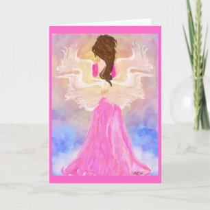 "Facing The Sun" Angel Card