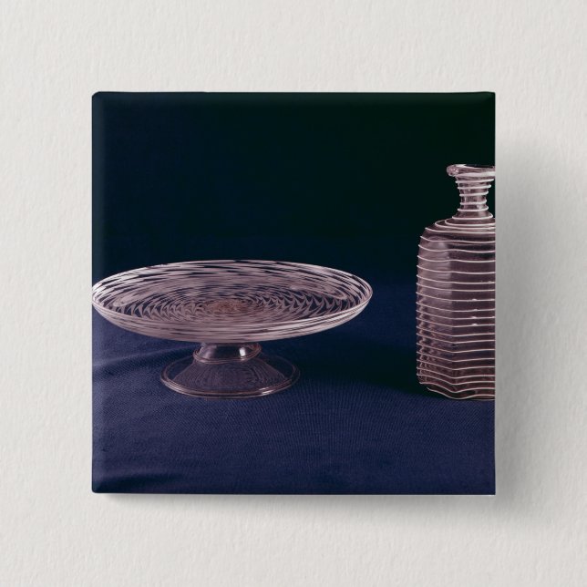 Facon de Venise latticinio tazza 15 Cm Square Badge (Front)