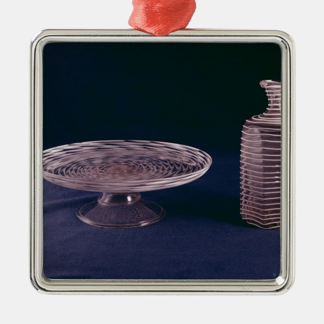 Facon de Venise latticinio tazza Metal Ornament (Front)