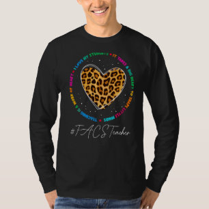 Facs Teacher School Admin Appreciation Week Back T T-Shirt