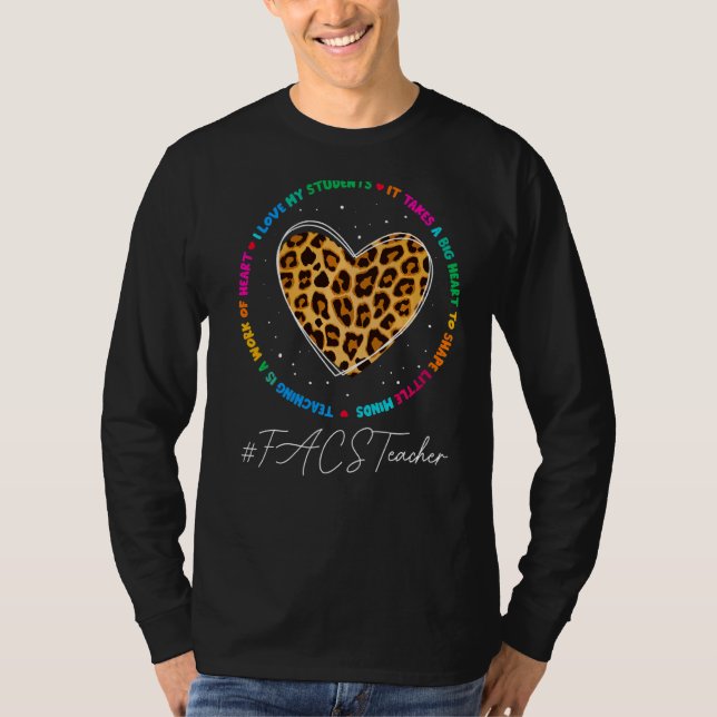 Facs Teacher School Admin Appreciation Week Back T T-Shirt (Front)