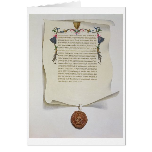 Facsimile edition of the Magna Carta, first publis (Front)