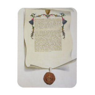 Facsimile edition of the Magna Carta, first publis Magnet