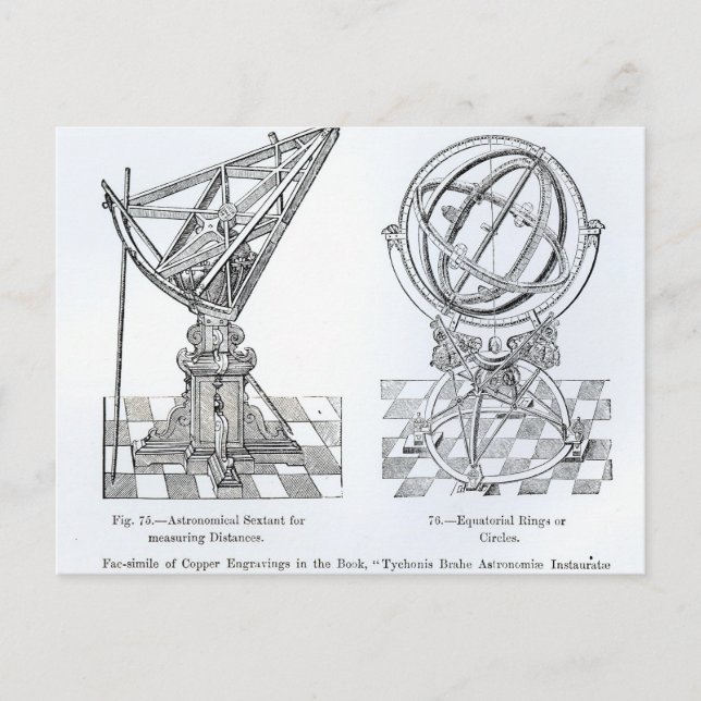 Facsimile of Copper Engravings Postcard (Front)