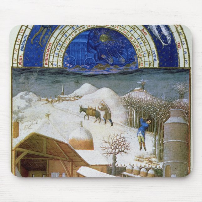 Facsimile of February Mouse Pad (Front)