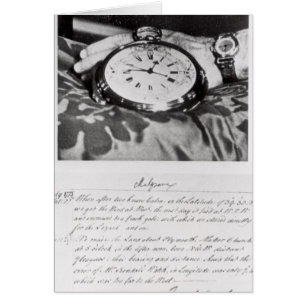 Facsimile of the Pocket Chronometer