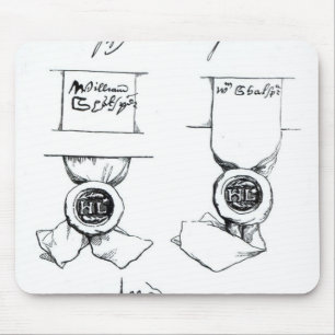 Facsimiles of William Shakespeare's signature Mouse Pad
