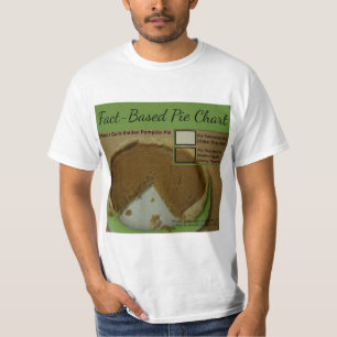 Fact-Based Pie Chart by RoseWrites T-Shirt