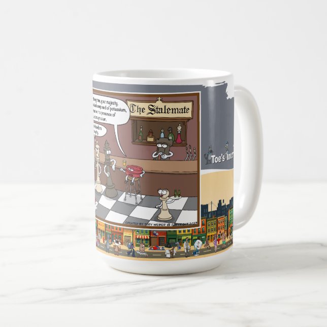Fact Checkers | Absurd Wordplay Humor Classic Coffee Mug (Front Right)