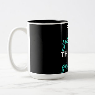 Fact: You Are The Best Girlfriend Two-Tone Coffee Mug