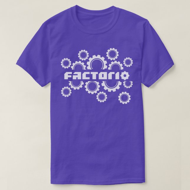 Factorio Design  T-Shirt (Design Front)