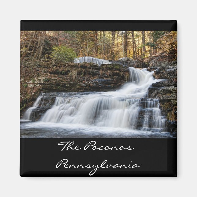 Factory Falls in the Poconos Magnet (Front)