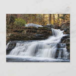 Factory Falls in the Poconos Postcard