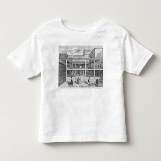 Factory for shotgun cartridges, Usine Chaudun Toddler T-Shirt (Front)