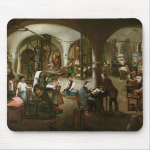 Factory in the Rue d'Aubagne, 1861 Mouse Pad