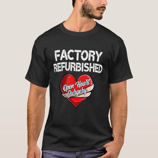 Factory refurbished open heart warrior engine T-Shirt (Front)