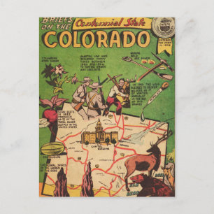 Facts About Colorado Postcard