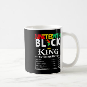 Facts Juneteenth 1865 Black King Black Queen Tee Coffee Mug