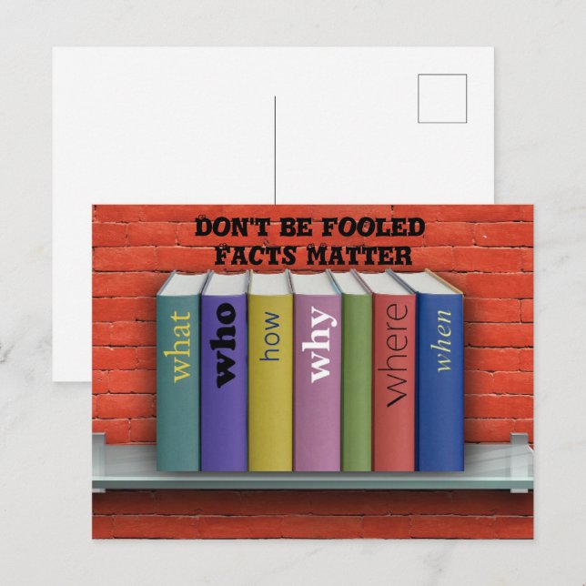 Facts Matter Postcard (Front/Back)