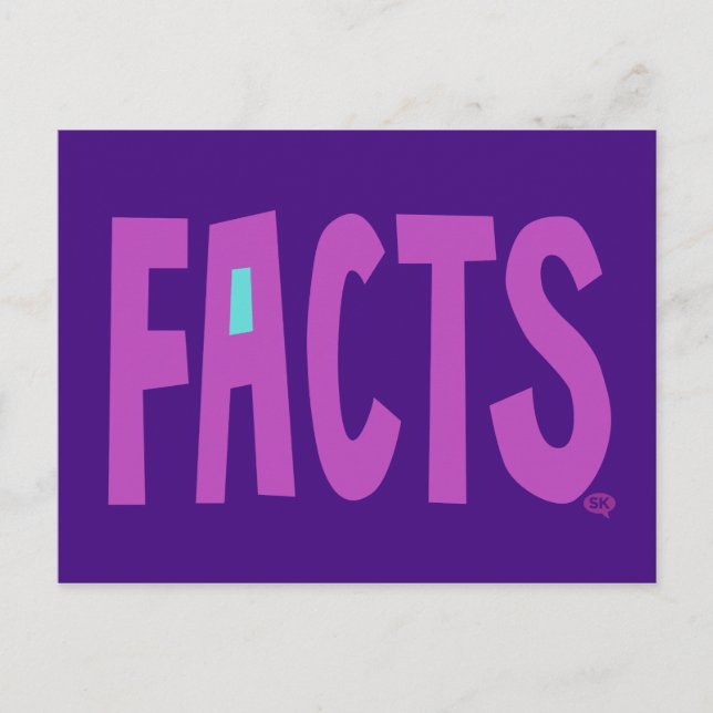 FACTS POSTCARD (Front)