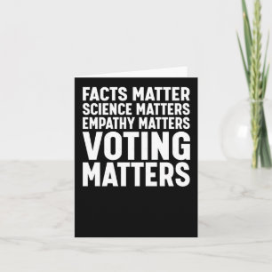 Facts Science S Voting S Liberal Democrat Sticker Card