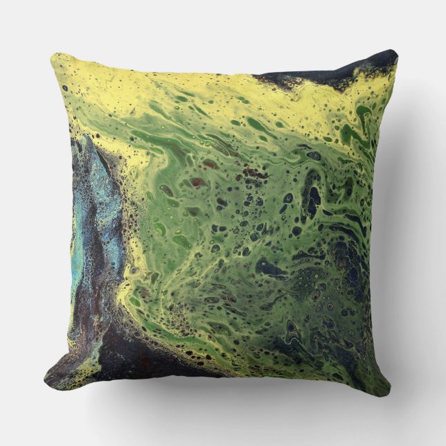 Fade Away 1 Abstract Pillow (Front)