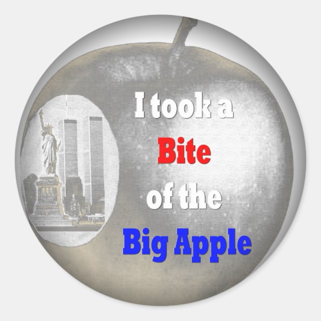 Fade to Black Round Stickers (Front)