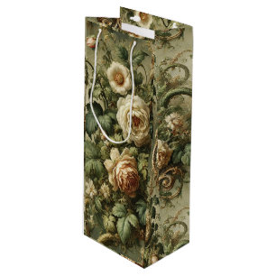Fade to Grace – Gothic Baroque Wine Gift Bag