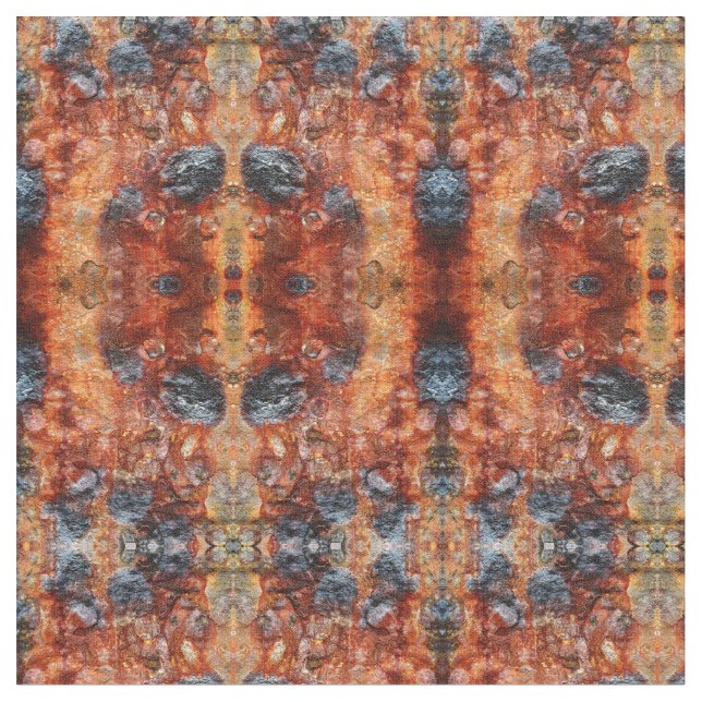 Fade to Rust Fabric (Close Up)