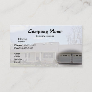 Fade to White Business Card