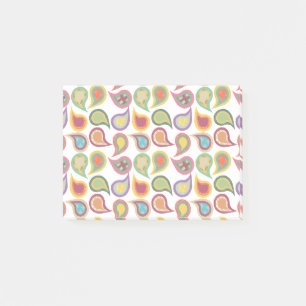 Faded Atomic Paisleys Post-it Notes