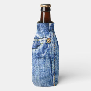 FADED BLUE JEANS BOTTLE COOLER