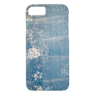 faded blue paint texture iPhone 8/7 case