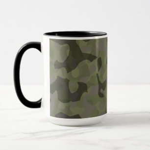 Faded Camo abstract Mug