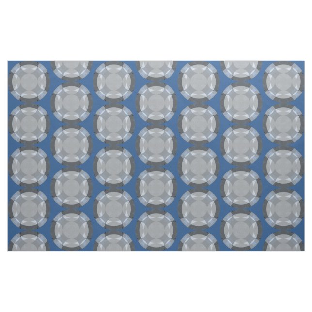 Faded Circle Grid by Kenneth Yoncich Fabric (Fat Quarter)