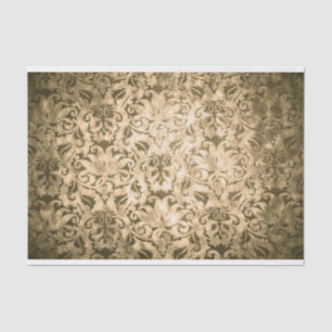 Faded Damask Design Tissue Paper