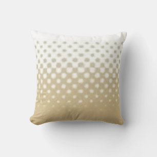 Faded Dot Pattern Pillow