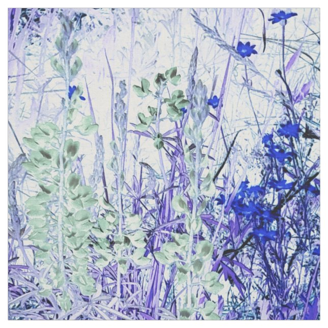 Faded Flowers Fabric (Swatch)