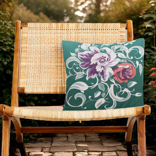 Faded Garden Cushion