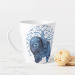FADED GENES  Chow Tree of Life latte Mug