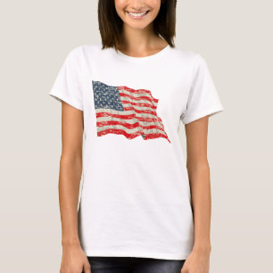 Faded Glory American Flag T-Shirt