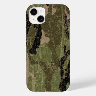 Faded Green Camo Case-Mate iPhone 14 Plus Case