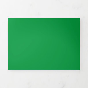 Faded Green,Fern,Forest Green, Tri-Fold Card