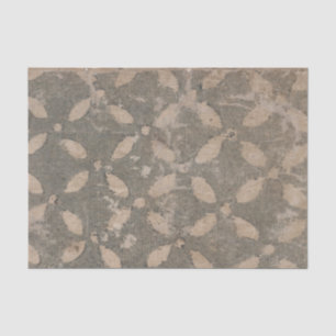 Faded Green Flora Decoupage Paper