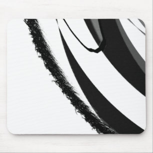 Faded Grey Mouse Pad