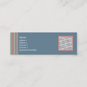 Faded Jeans Profile Card