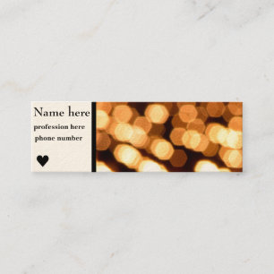 faded lights business card