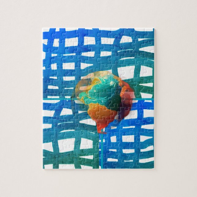 Faded Lines Jigsaw Puzzle (Vertical)