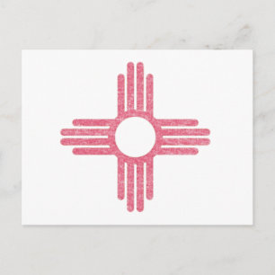 Faded New Mexico Postcard