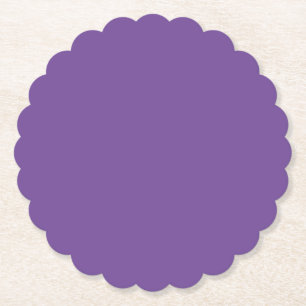 Faded Purple,Greyish Purple,Lavender Purple, Paper Coaster